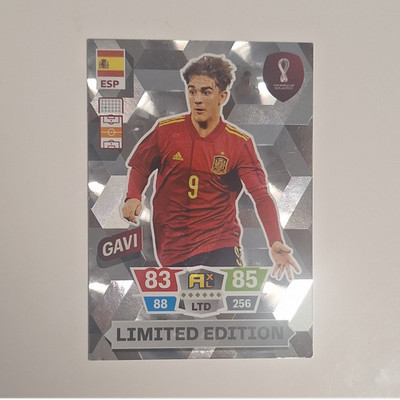 Panini Adrenalyn XL FIFA World Cup Qatar 2022 Trading Card Gavi Spanien Limited