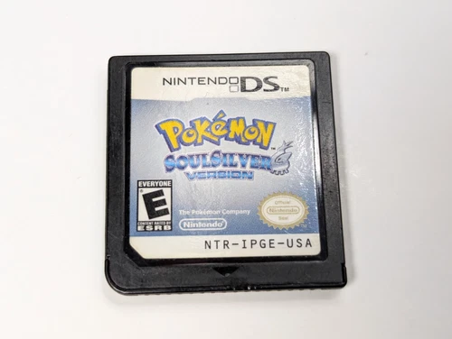 Pokemon SoulSilver Version Nintendo DS authentic (cartridge has wear)