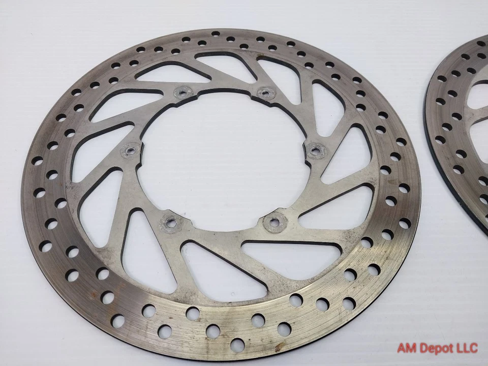 07-13 KTM 990 Adventure Front 300mm Rotor Set 2pc Brembo 60109060000 - Image 3 of 4