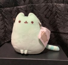 GUND Pusheen The Cat Sitting Pose Soft  Squishy Green 6  Plush