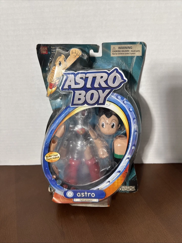 "Figura Bandai 2004 8"" Construye tu propia ASTRO BOY ilumina ojos esqueleto interior" Foto 2 de 4