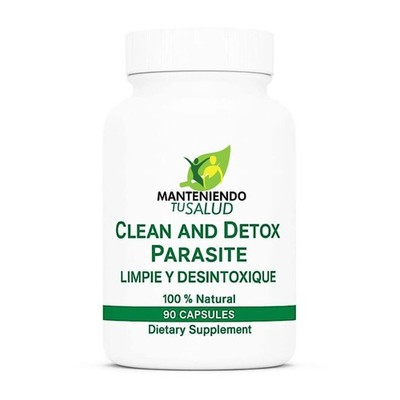 Manteniendo Tu Salud Clean & Detox Parasite, Black Walnut, 90 Capsules