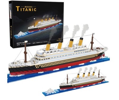 Titanic Mini Building Blocks - 4100+PCS Classic Titanic Micro Mini Block Bricks