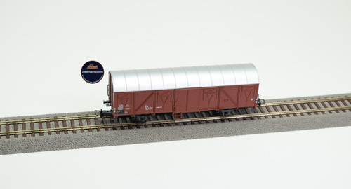 Trix H0 - Gedeckter Güterwagen Gbrs, DB Epoche IV Art.-Nr. 23579 - AR 176 | Condition: Gebraucht