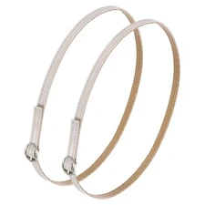 1 Pair Replacement Ankle Strap for Heels Shoe Band, Beige