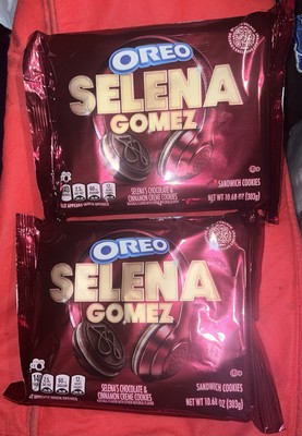 SELENA GOMEZ OREOS Chocolate Cinnamon Horchata Cookies 2x 10.68oz Limited New