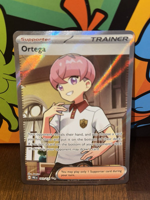 Ortega Full Art NM 141/131 SV: Prismatic Evolutions Pokemon
