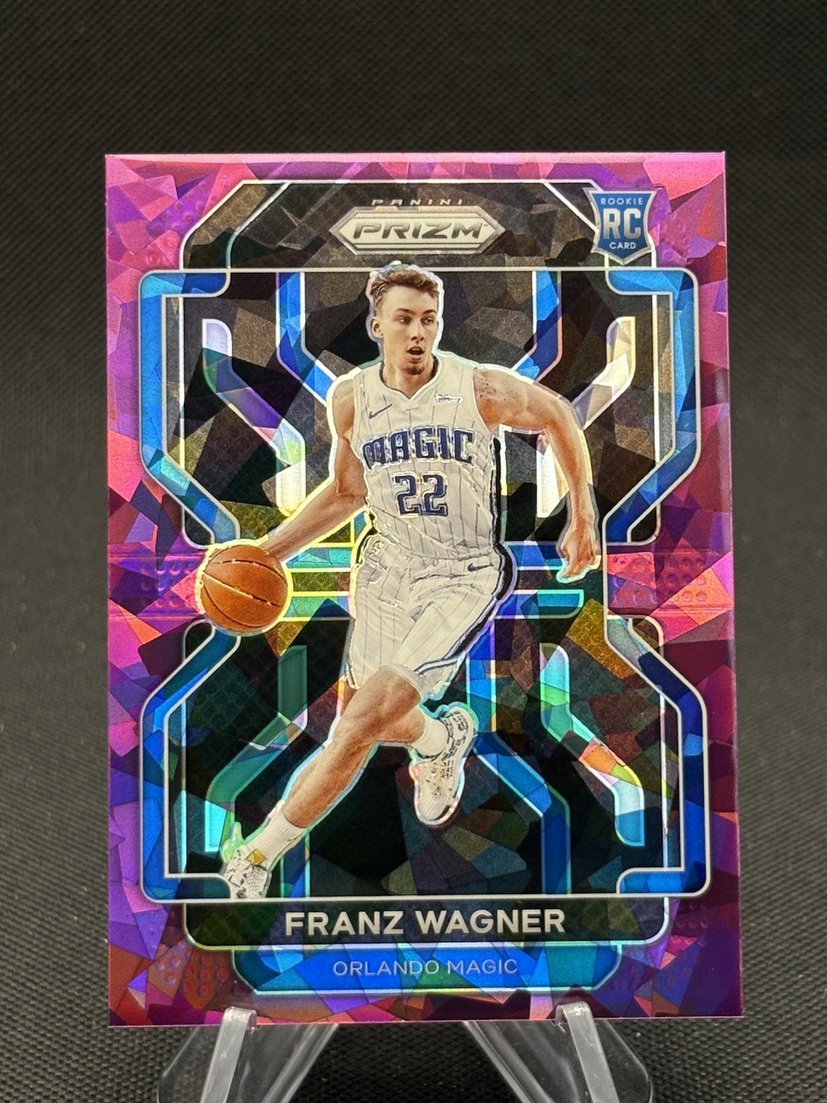 2021-22 Panini Prizm Franz Wagner RC # /149 Purple Ice Rookie #310 Magic Rookie