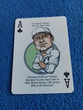 Ed Walsh Card Chicago White Sox Hero Decks Playing Card Baseball Card MLB HOF