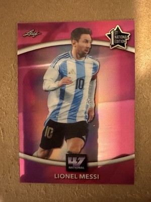 Lionel Messi 2026 Leaf Cb47 Pink Refractor /10