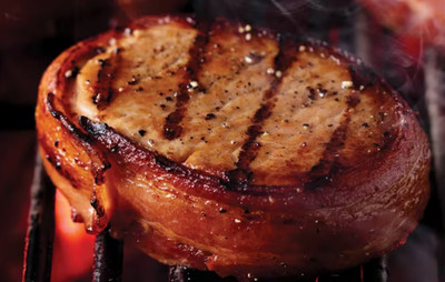 (32) 6 Ounce Bacon Wrapped Pork Chops