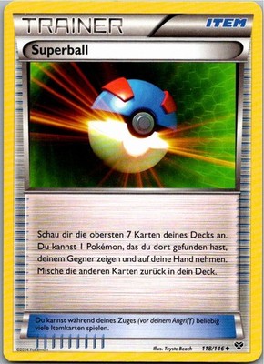 Pokemon Superball 118/146 Basisset Deutsch