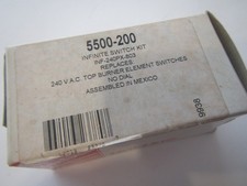 5500-200 Robertshaw Range top burner element switch, Fit-all kit, old style 