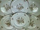 Mitterteich Charming Barbara 10 1/2” Set of 6 Dinner Plates 1949-1959 Germany