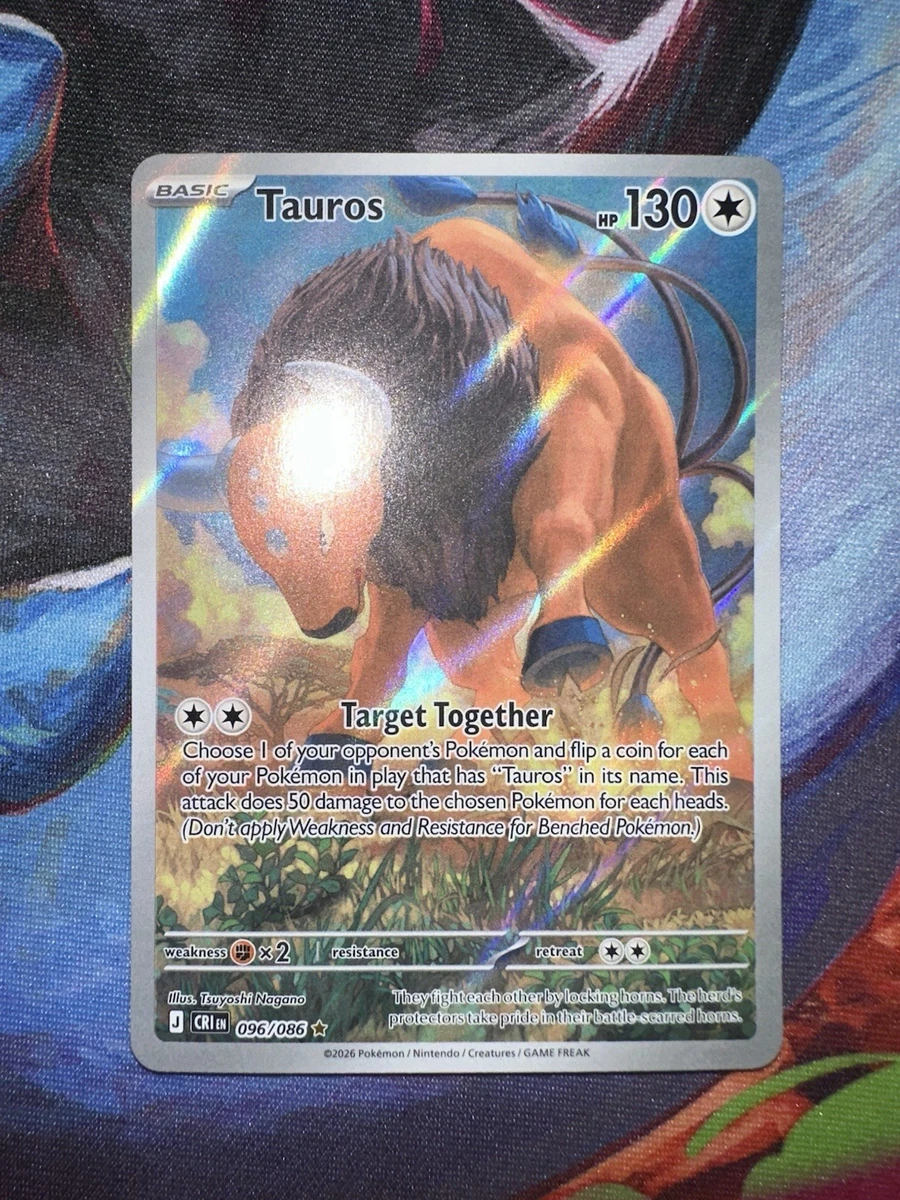 pokemon card tauros Tauros Pokemon Card for sale