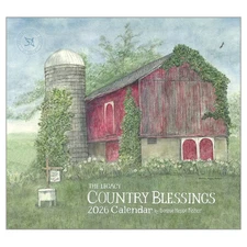 Legacy Publishing Group,  Country Blessings by Bonne Heppe Fisher 2026 Wall Cale