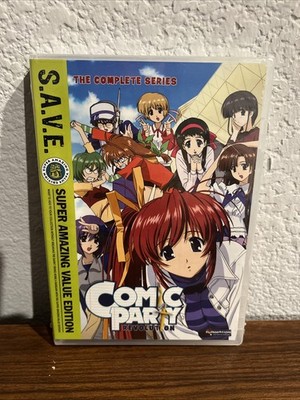 Comic Party Revolution TV - Complete Collection (DVD, 2010, 2-Disc) New Sealed!