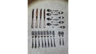 22 PIECES Sterling GORHAM STRASBOURG starter or replacement set NO MONOGRAM