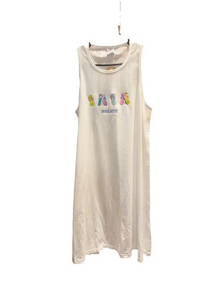 Island Expressions Belize Dress Shift One Size Womens Coverup Gown Preshrunk New