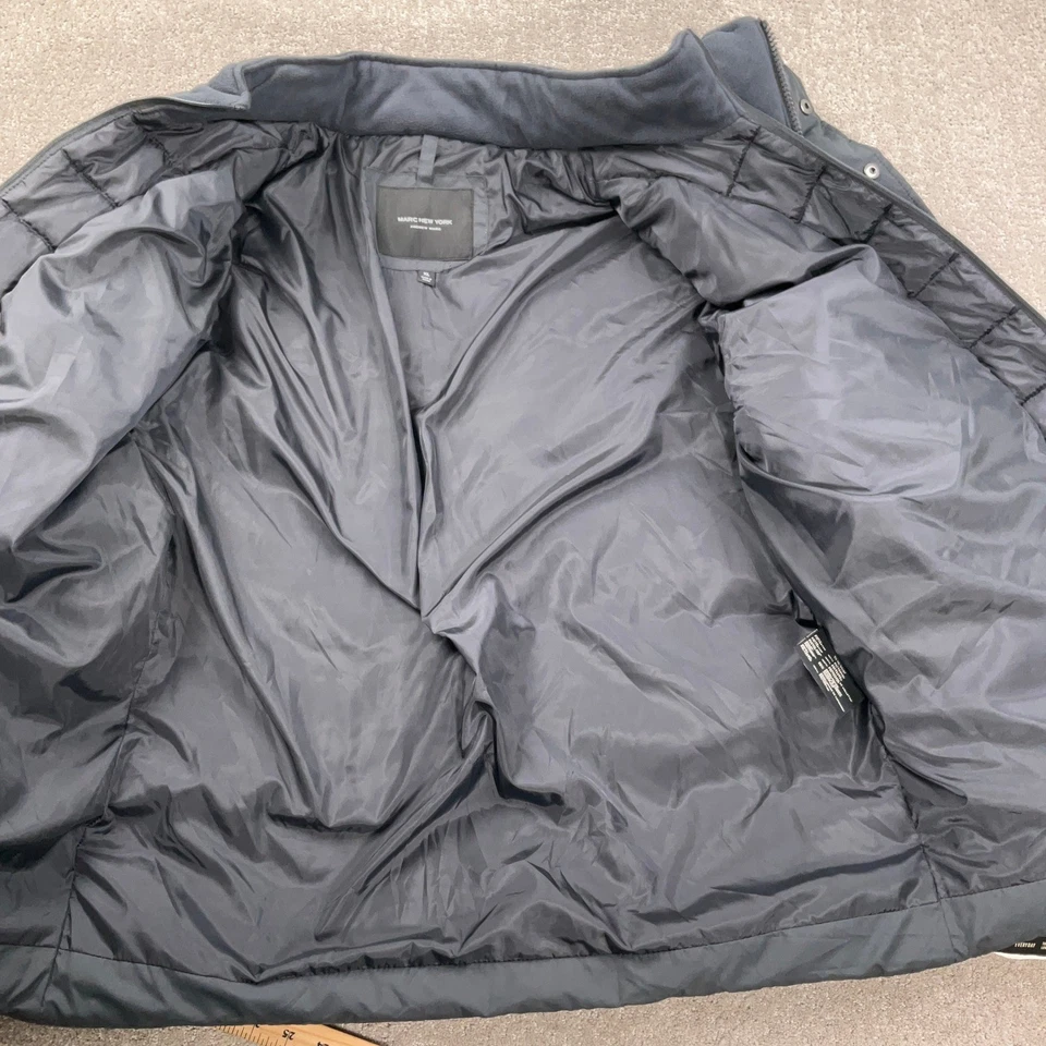 Marc NY Andrew Marc Jacket Men XLarge Gray Puffer Down Snow Winter Streetwear - Image 4 of 4