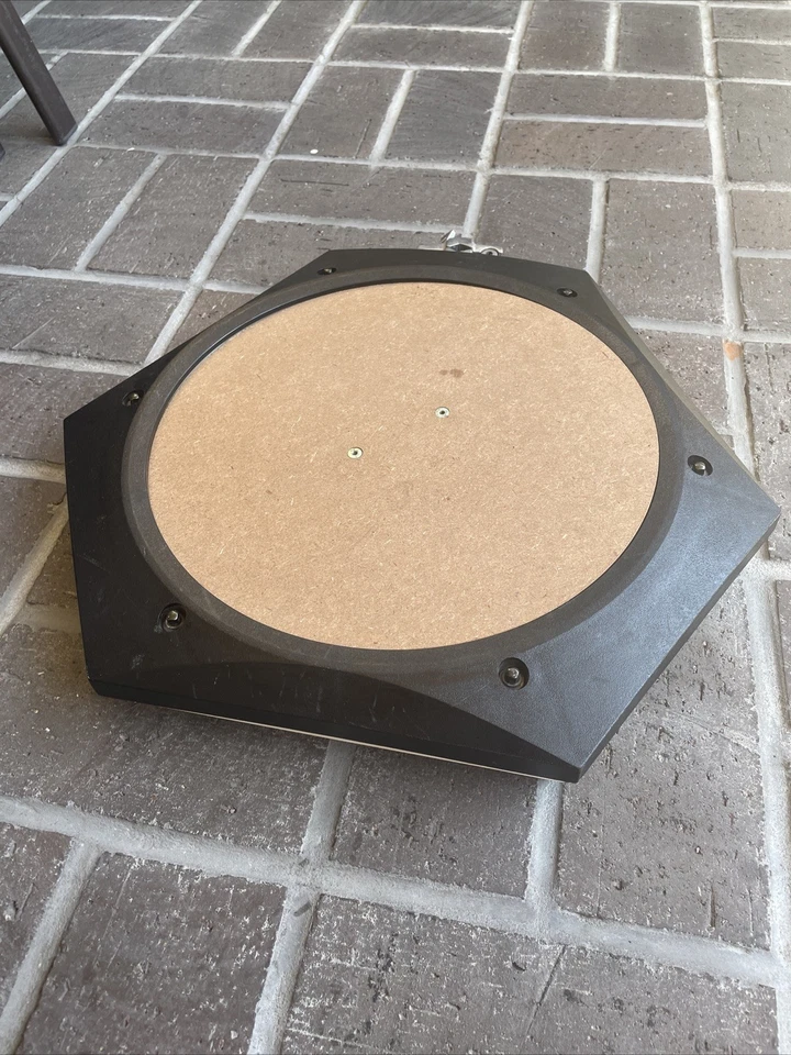 Almohadilla de caja de tambor Tama TS100 de colección blanca y negra hecha en Japón Foto 2 de 4