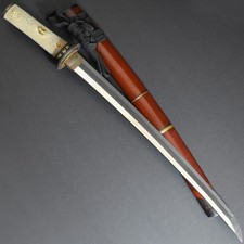 ANTIQUE NIHONTO JAPANESE KATANA SWORD WAKIZASHI UJISADA signed w/KOSHIRAE NR!