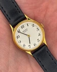 1983 Vintage Seiko Women's Gold-Tone Watch w/New Band - 5420 Quartz - RUNS!