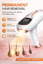 IPL Laser Hair Removal Device 999999 Flashes Permanent Hair Remover Home