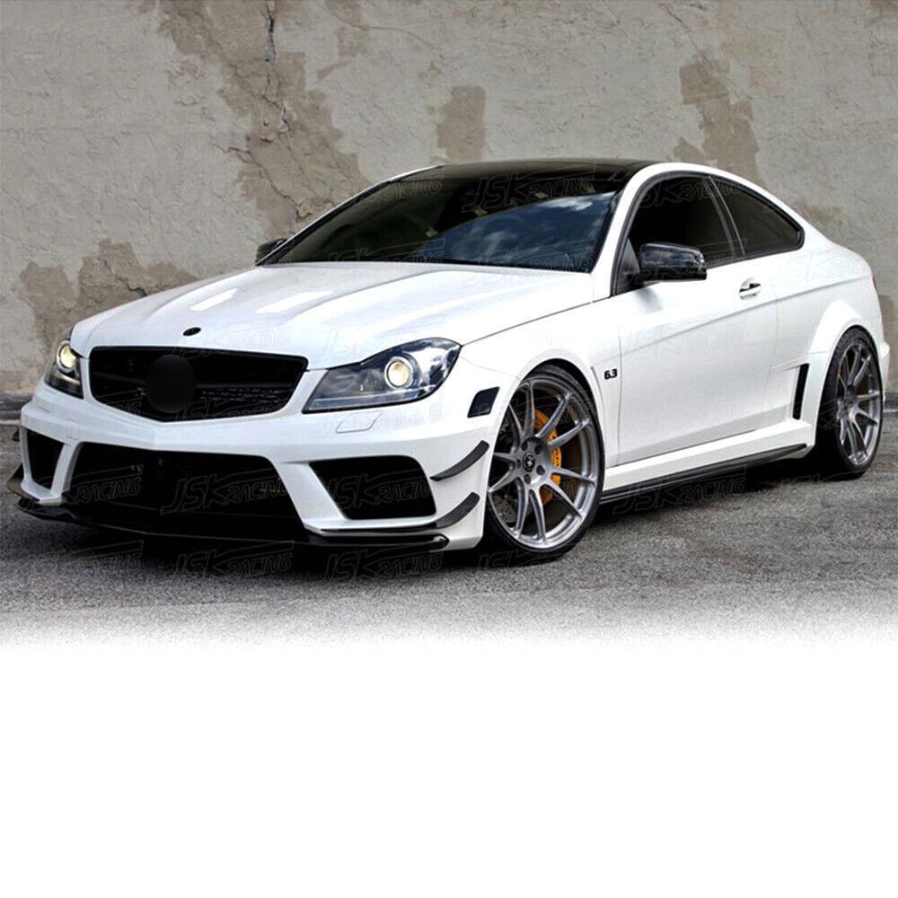 For Mercedes Benz C-Class W204 Amg C63 2011-14 Carbon Fiber Front
