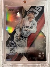 Babe Ruth 2020 Topps Chrome #DOD-15 Decade Of Dominance Die-Cut
