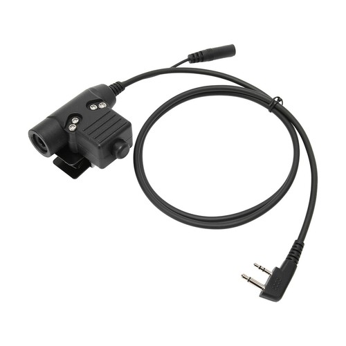 U94 PTT System Hands Free Plug And Play PTT Adapter With Finger Mic For DB - Zdjęcie 9 z 12