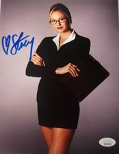 Miss Hancock Stacy Keibler Signed 8X10 Photo autograph JSA COA WWE HOF 23