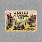 Vintage OKees Old Vienna Beer Metal Sign Canadian Brewery Advertising #733209
