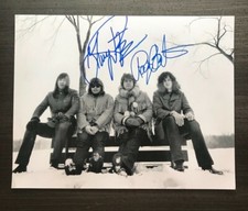 * THE GUESS WHO * signed 11x14 photo * RANDY BACHMAN & GARRY PETERSON *PROOF* 2