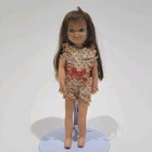 Vintage Barbie Tutti Doll Brunette  1965 Japan Mattel Tutti Jumpsuit