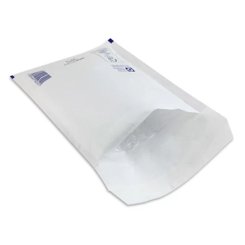 WHITE PADDED BUBBLE ENVELOPES 180X265MM FOR ROYAL MAIL POSTAGE BAGS