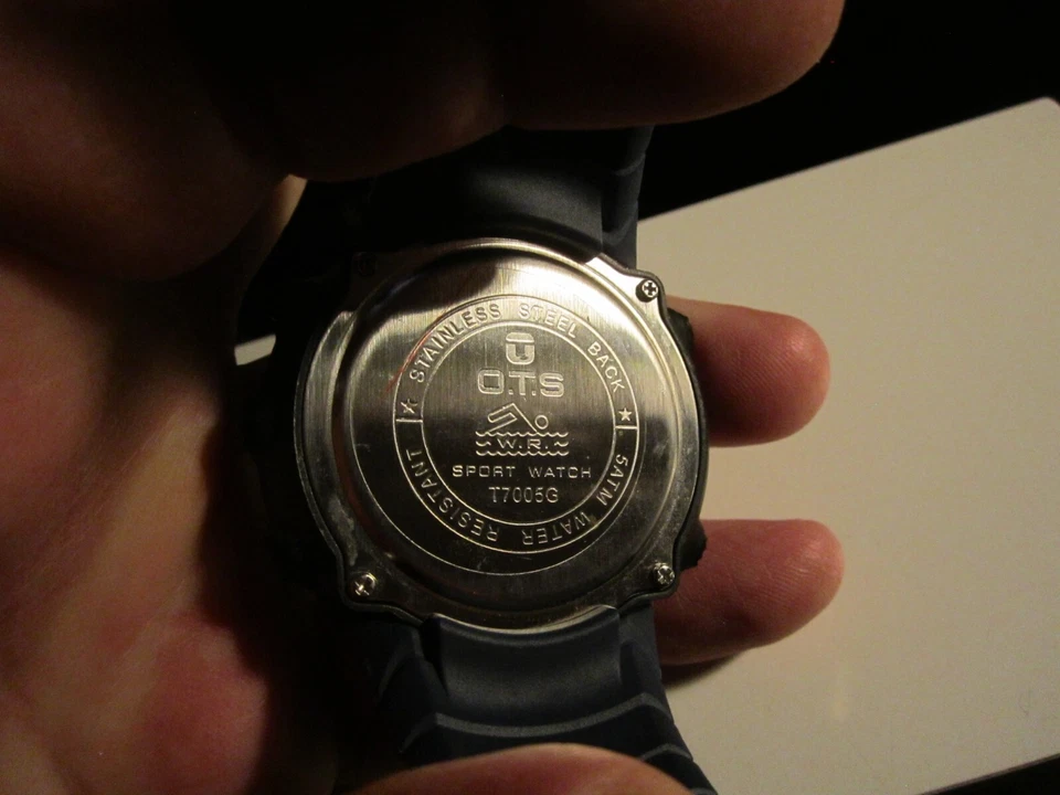 HOMBRE O.T.S. RELOJ DEPORTIVO T7005G SE ADAPTA HASTA MUÑECA 9" Foto 4 de 4