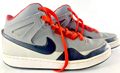 Nike Mens Alphaballer Mid 487858-060 Gray Basketball Shoes  display picture 3