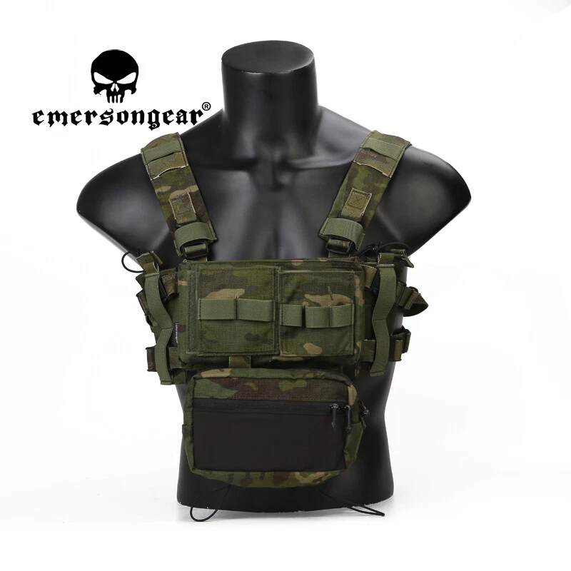 Emersongear MK3 Chest Rig Tactical Vest Micro Fight Modular Hunting Plate Carry - Image 4 of 4