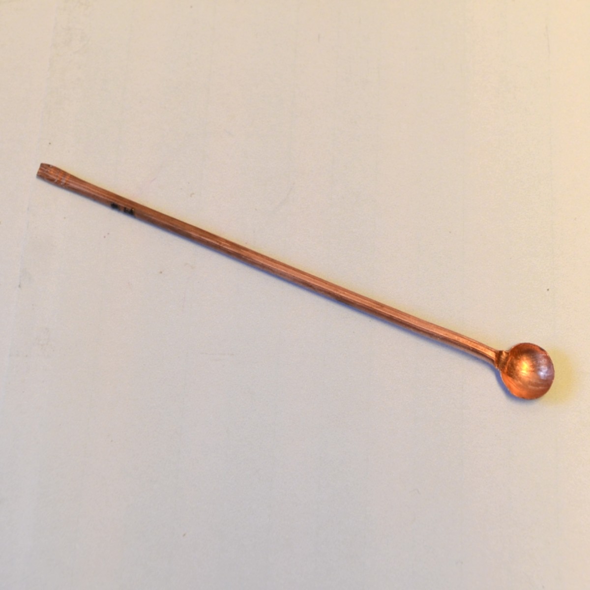 RÄUCHERLÖFFEL Kupfer klein für Räuchermischung Löffel Weihrauchlöffel 13 cm