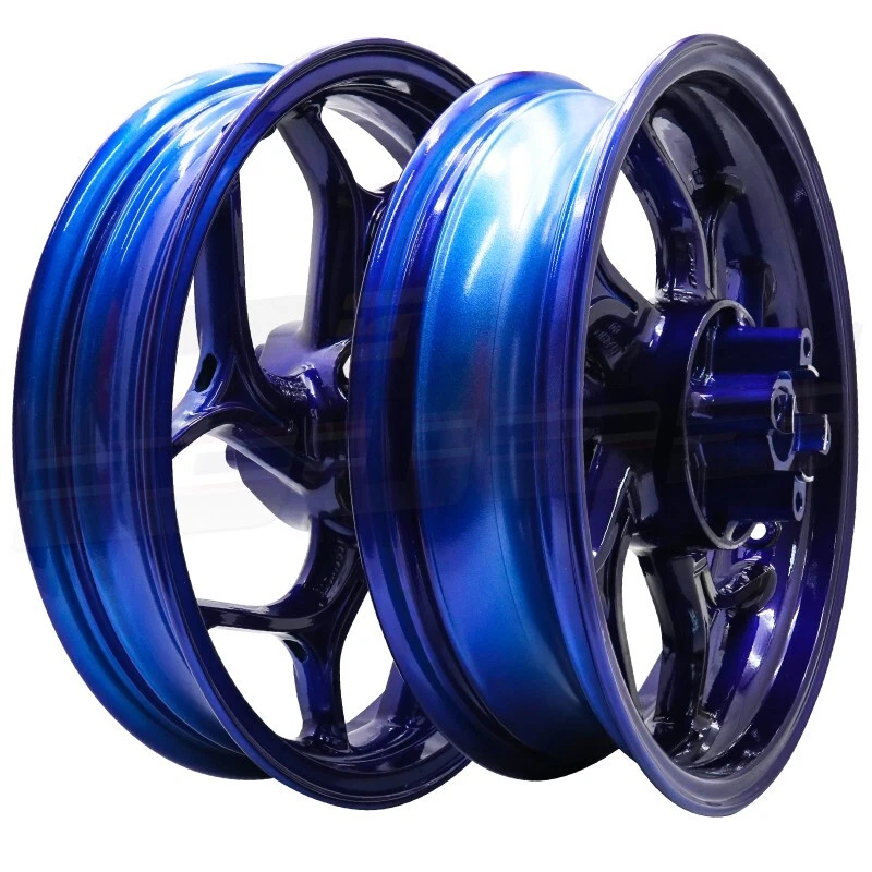 Llantas 250x14,350x14 para Honda MSX-SF, GROM125 azul + buje 3 + rodamiento 4 Foto 2 de 4