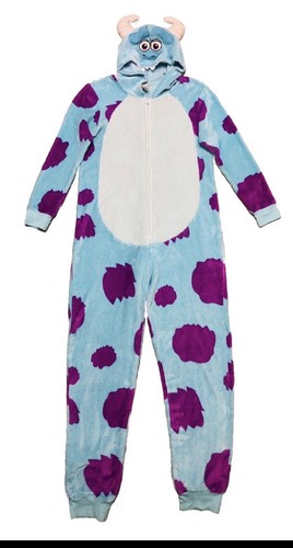 Disney Pixar Monsters Inc Sully One Piece Sleeper Adult S Costume Pajamas