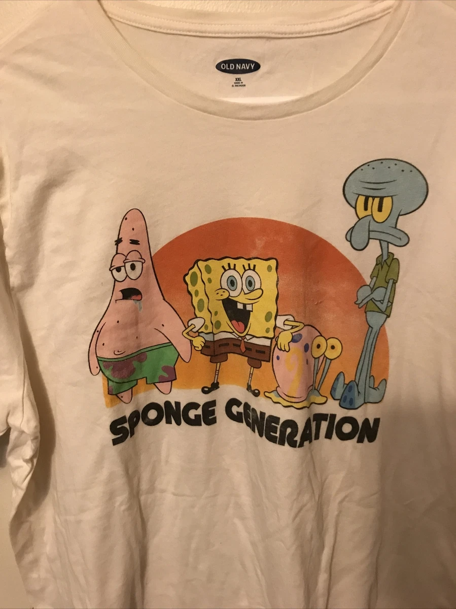 Old navy sale spongebob shirt