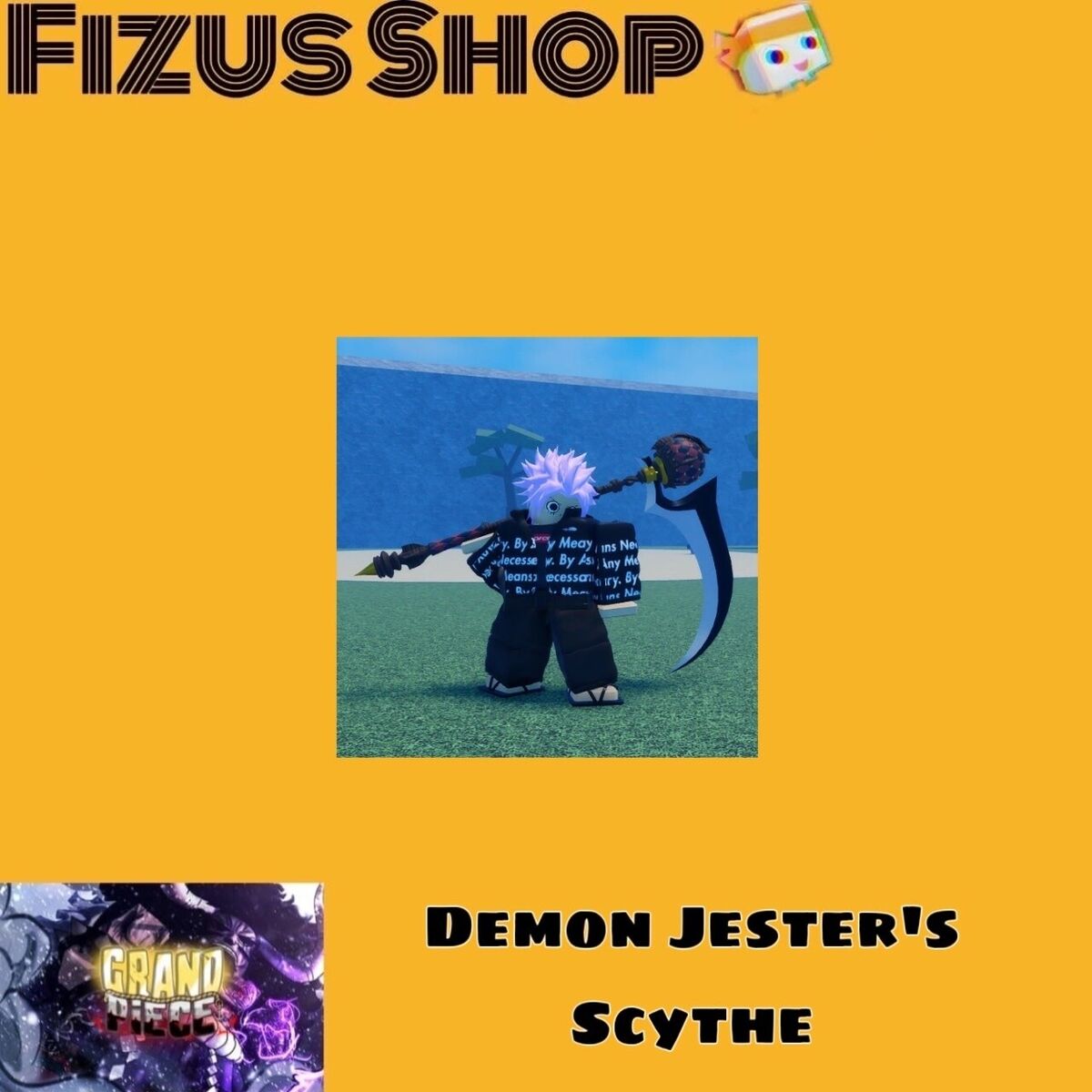 Roblox - GPO, Grand Piece Online] Demon Jester's Scythe