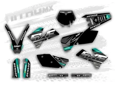 NitroMX Graphic Kit for KTM SX SXF 125 250 450 525 2005 2006 Decals Motocross MX