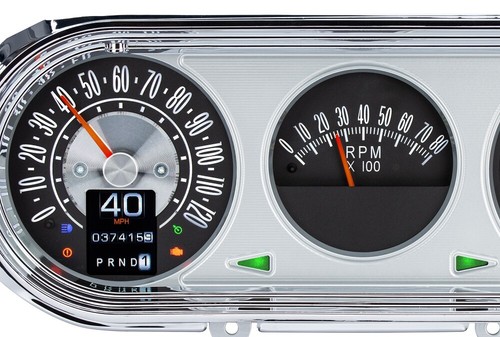 Dakota Digital 1963-65 Chevy Nova Retrotech Analog Gauge System RTX-63C-NOV-X - Bild 4 von 12