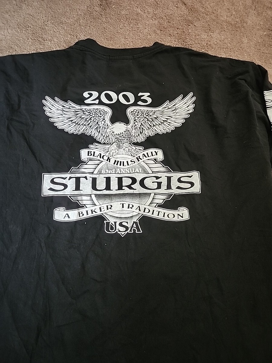 Harley-Davidson Shirt 2xl double extra large Sturgis 2003 Harley-Davidson Shirt 2xl double extra large Sturgis 2003