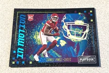 2021 Panini Playbook In Motion RC Sparkle #INM-CPO Cornell Powell Chiefs