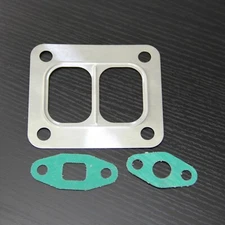 T4 T04 Divided Twin Scroll Turbine Stainless Steel Inlet Intake Oil Gasket Turbo