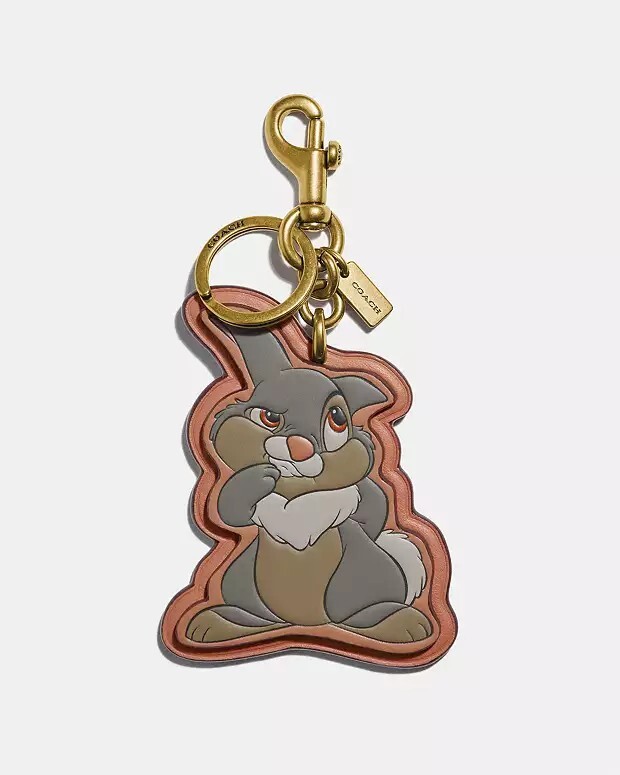 Coach Disney X Coach Bag Charm With Thumper 89989 Limited